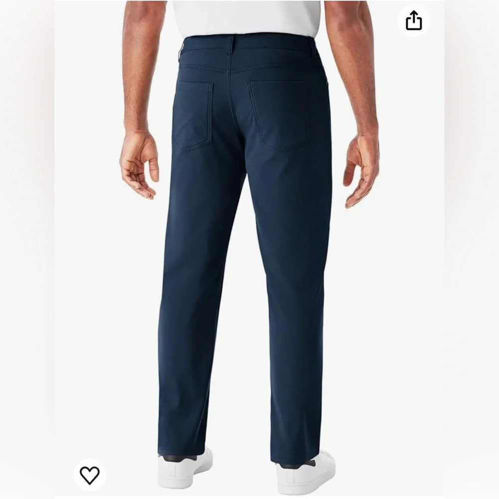 Members mark men’s Benton performance slim fit pant. Light comfy for summer. - Picture 3 of 8